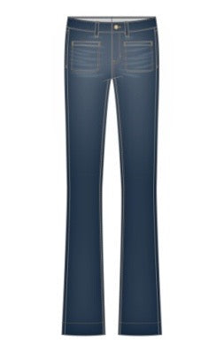 Lucy 30" Boot Vintage-Pocket Jean