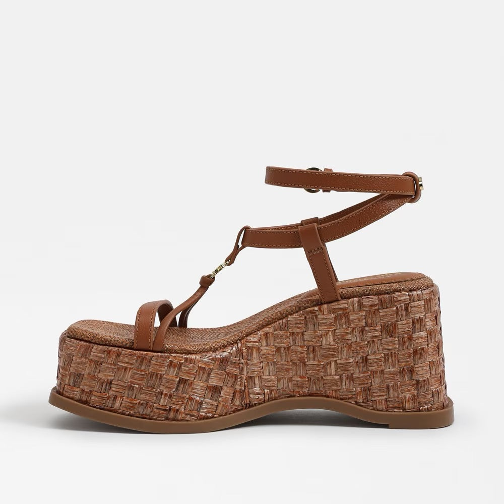 Odette leather sandal