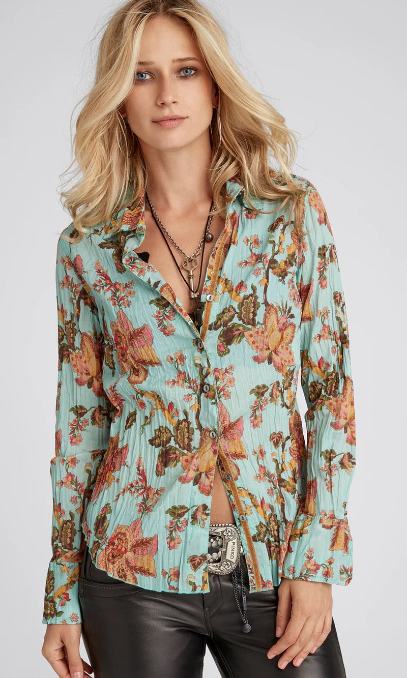Polynesia Azul Blouse