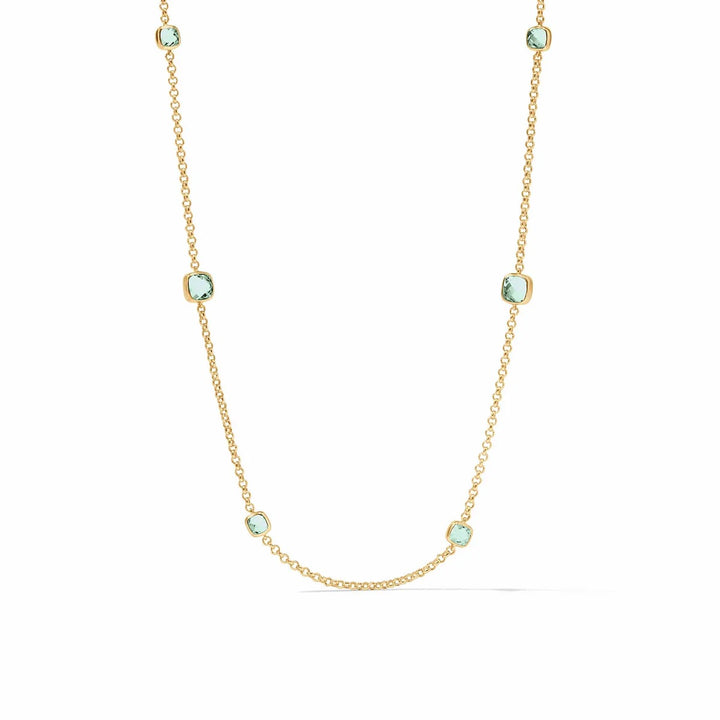 Long+Necklace+gemstone+aquamarine
