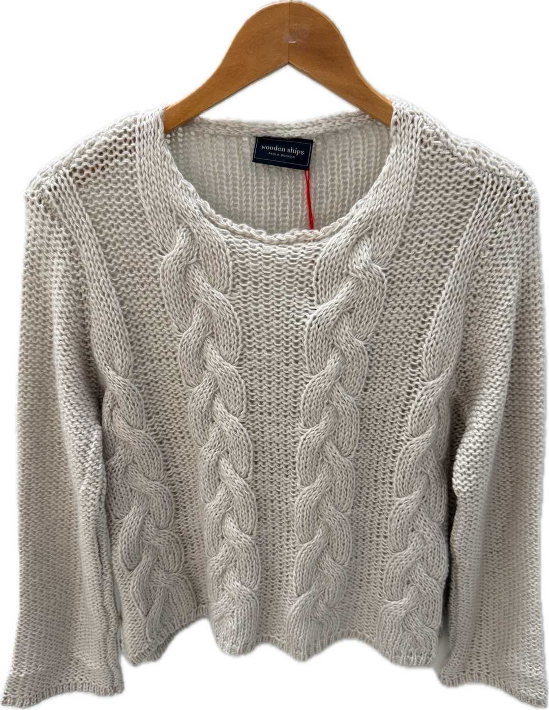 Allesa Marled Cable Sweater