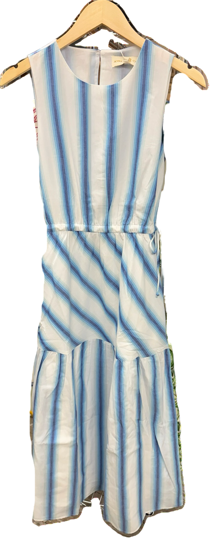 Bran Blue Midi Dress