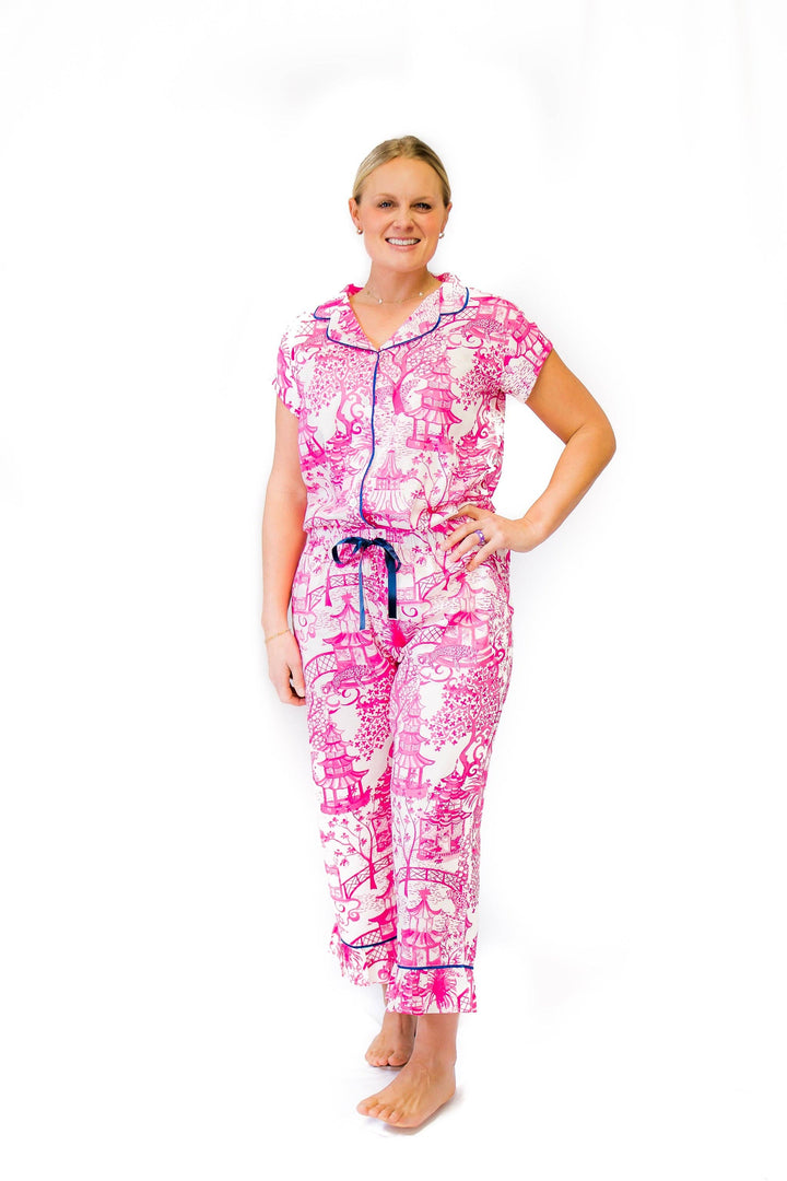 Garden Party Capri Pajama Set