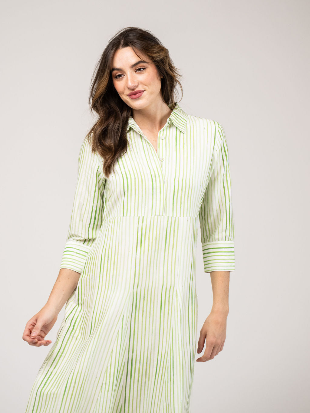 Alexa Dress | Roam - English Stripe