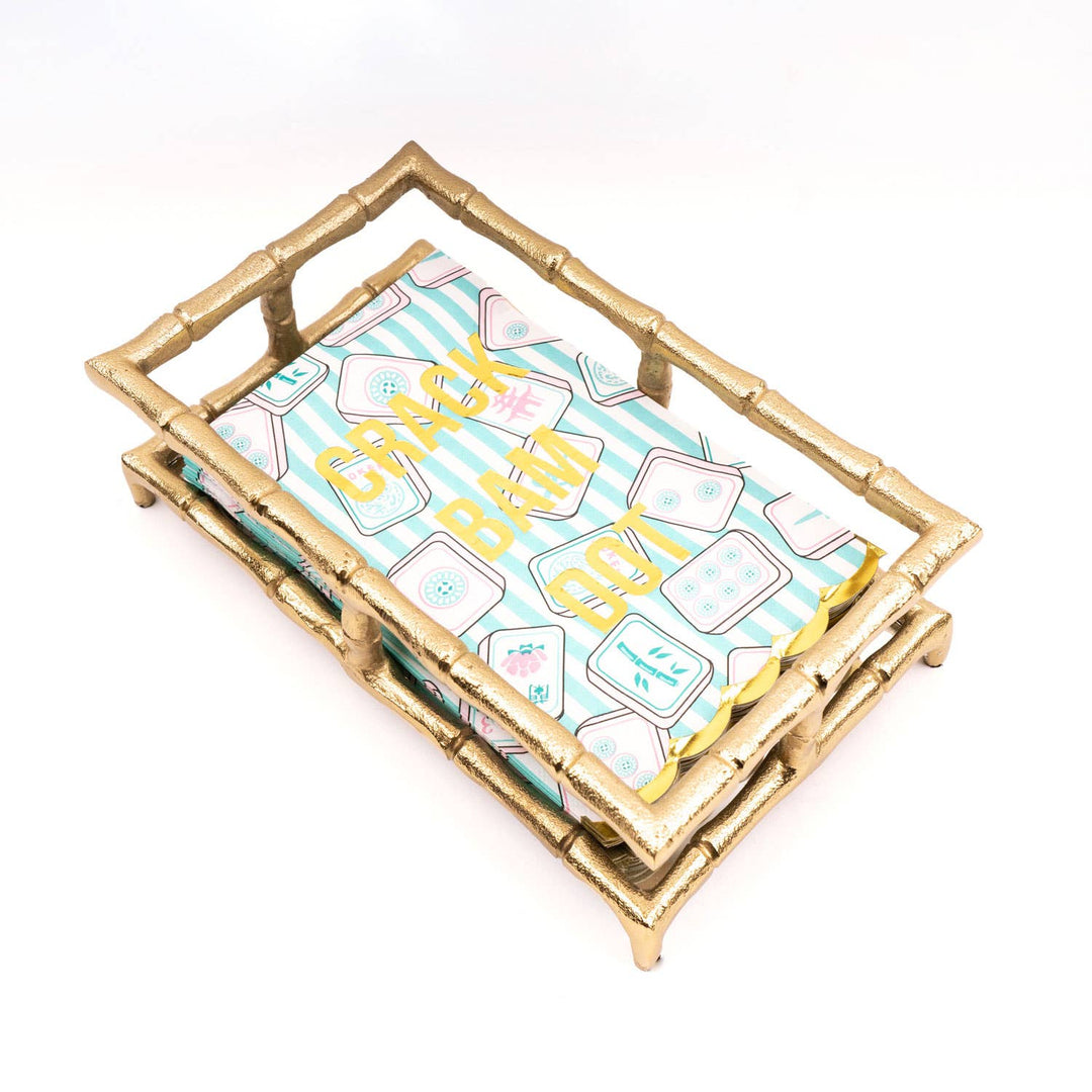 Mahjong Stripe Guest Towel