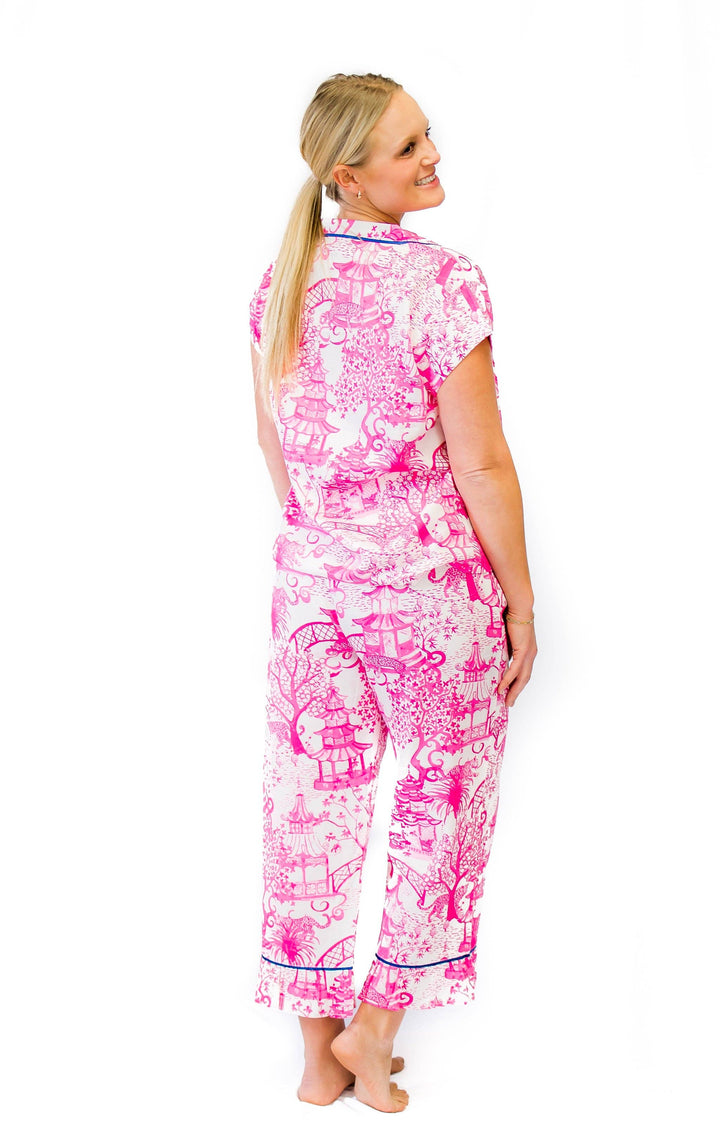 Garden Party Capri Pajama Set