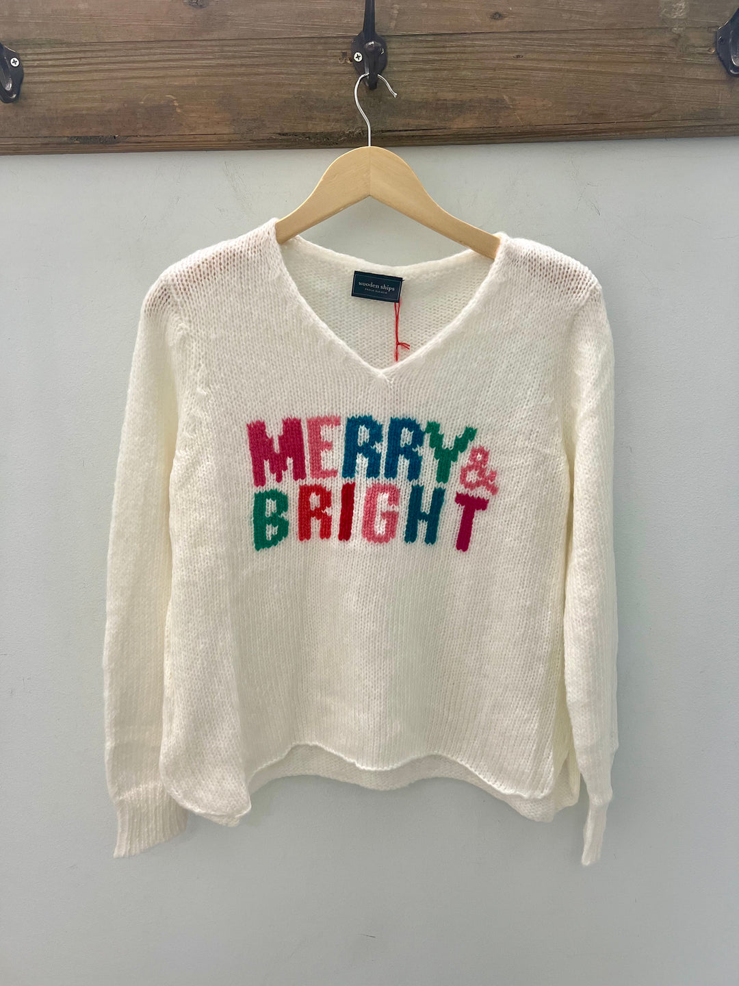 Merry & Bright V-neck Sweater
