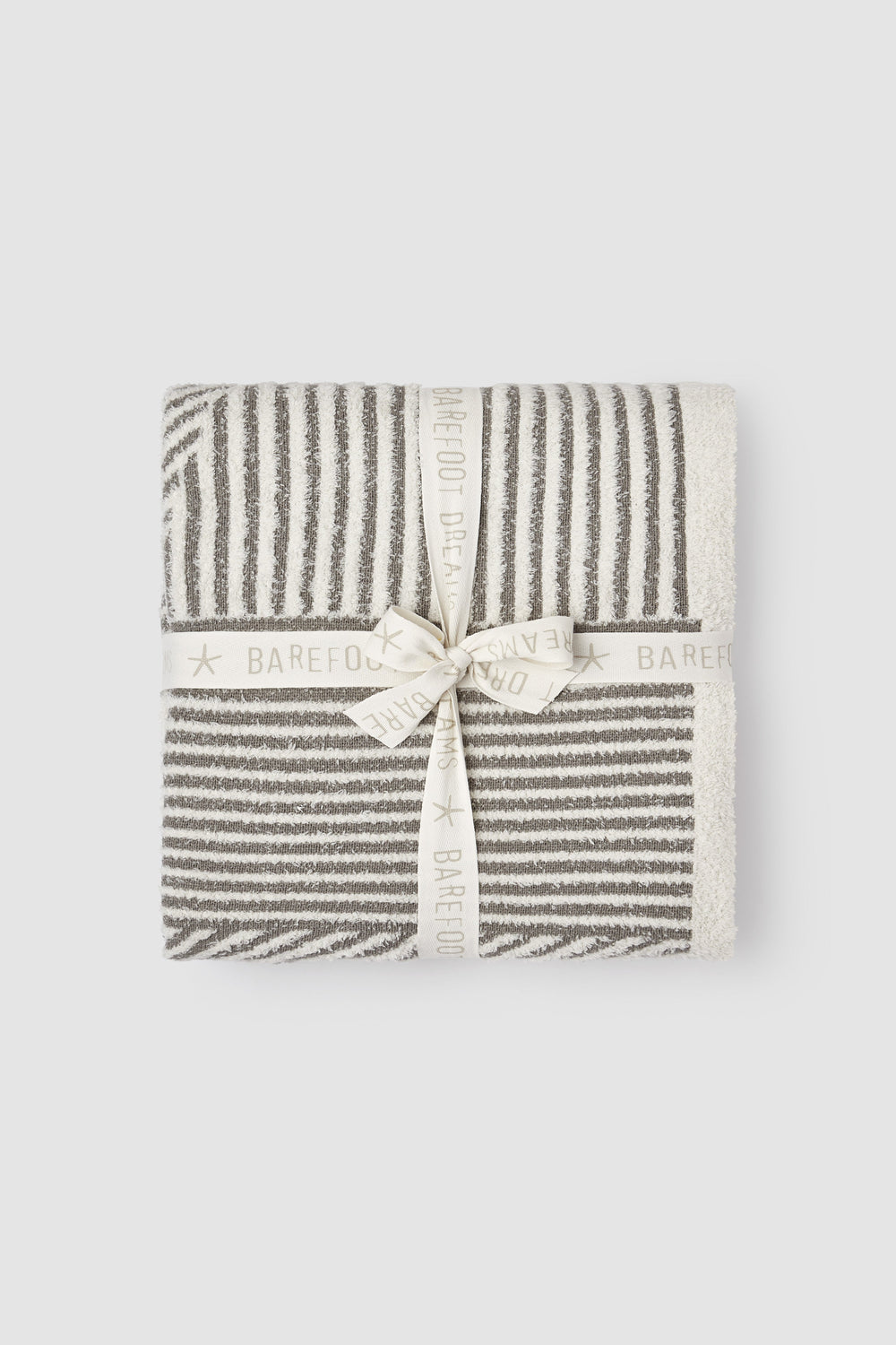 Barefoot Dreams CozyChic Cotton Linea Mixed Stripe Throw