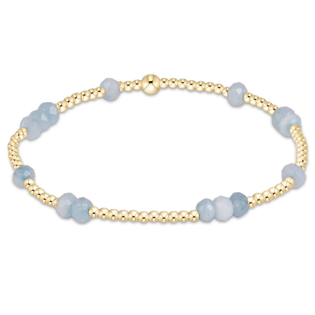 Enewton Hope Unwritten gemstone bracelet with colorful beads and gold accents, 26FW collection