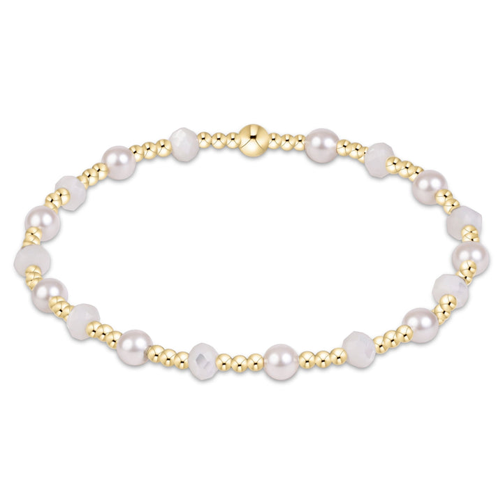Enewton Sincerity Gemstone Pearl Bracelet 26FW with natural pearl and gemstone beads