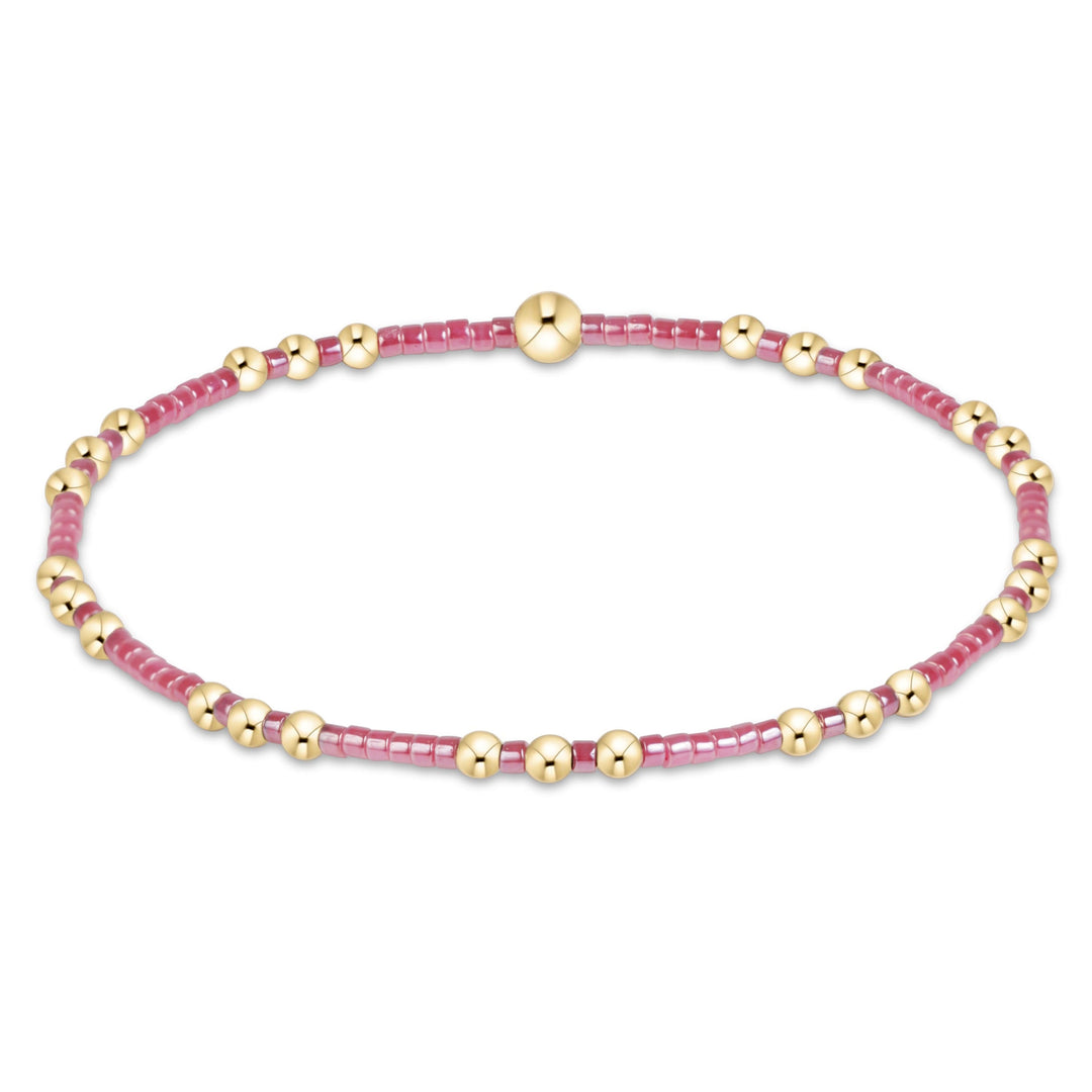Pink Hope Joy bracelet by Enewton, a stylish accessory with a delicate design, perfect for adding a touch of hope to your outfit.