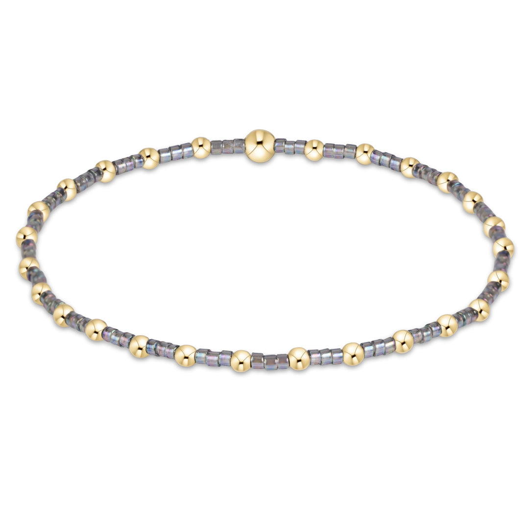Enewton Hope Sincerity Bracelet 26FW, delicate gold bracelet with a polished charm bead