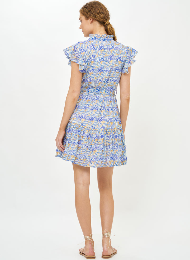 Ruffle Collar Button Mini