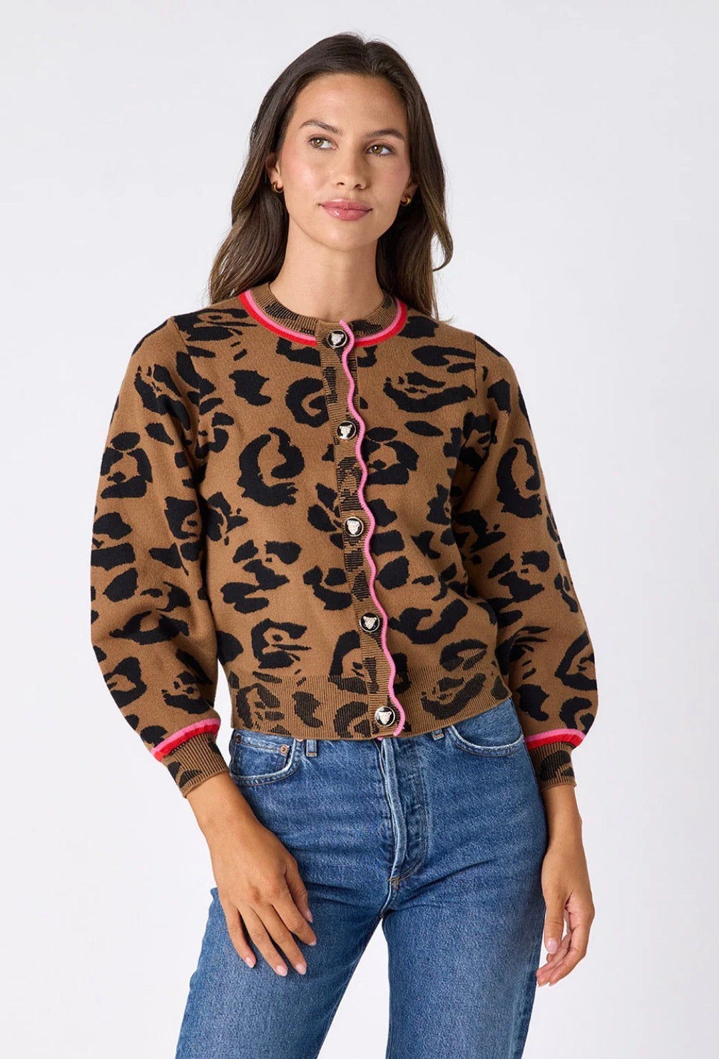 Colson Leopard Cardigan