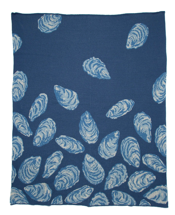 Oyster Throw in Recycled Cotton
