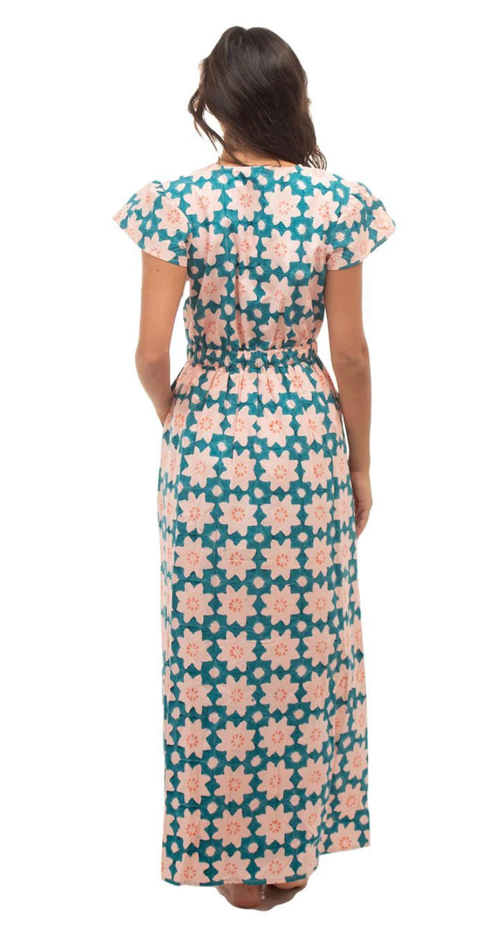 Flower Star Maxi dress