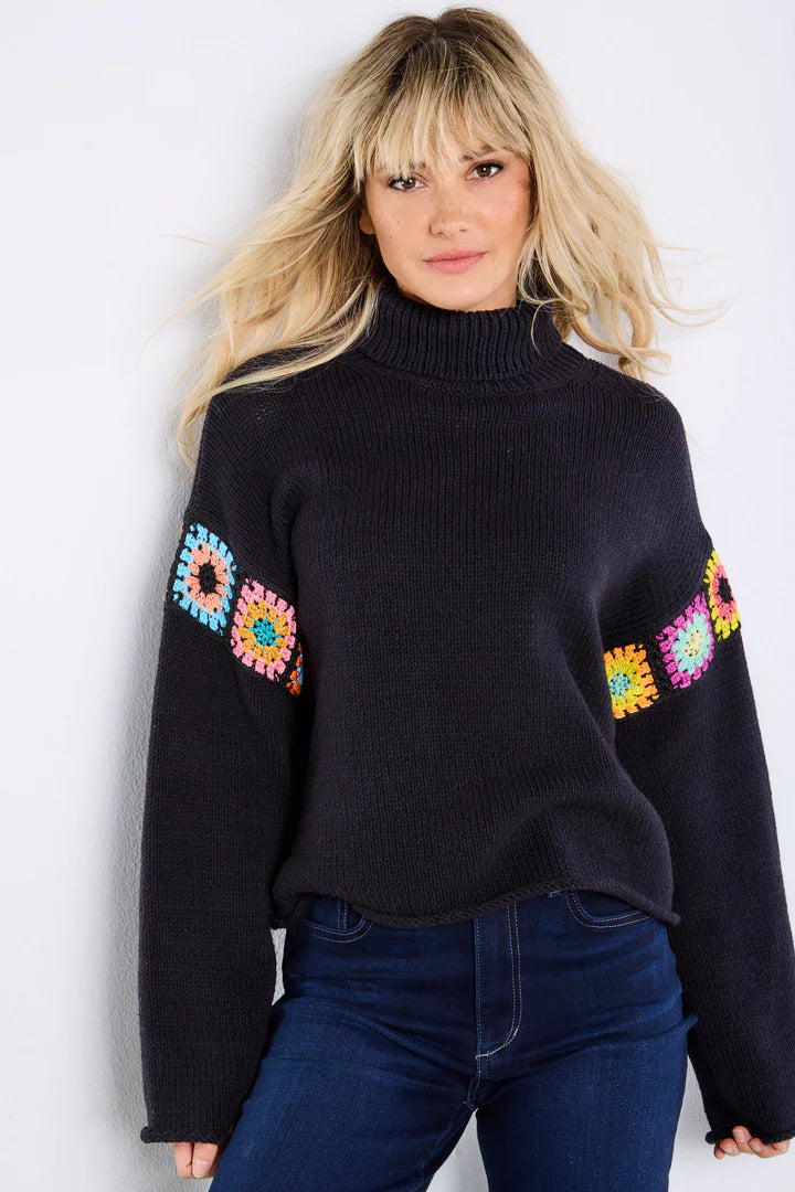 In the Loop Crochet sweater