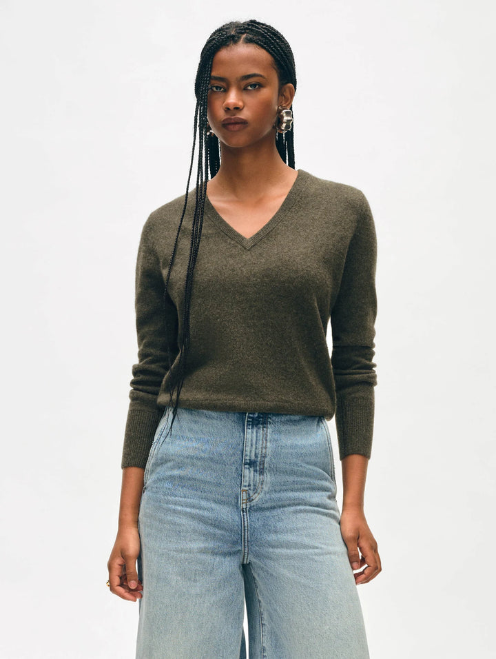 Cashmere V-neck Sweater