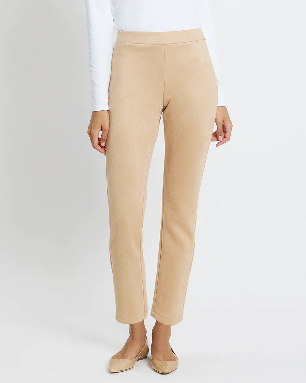 Olivia faux suede ankle pant