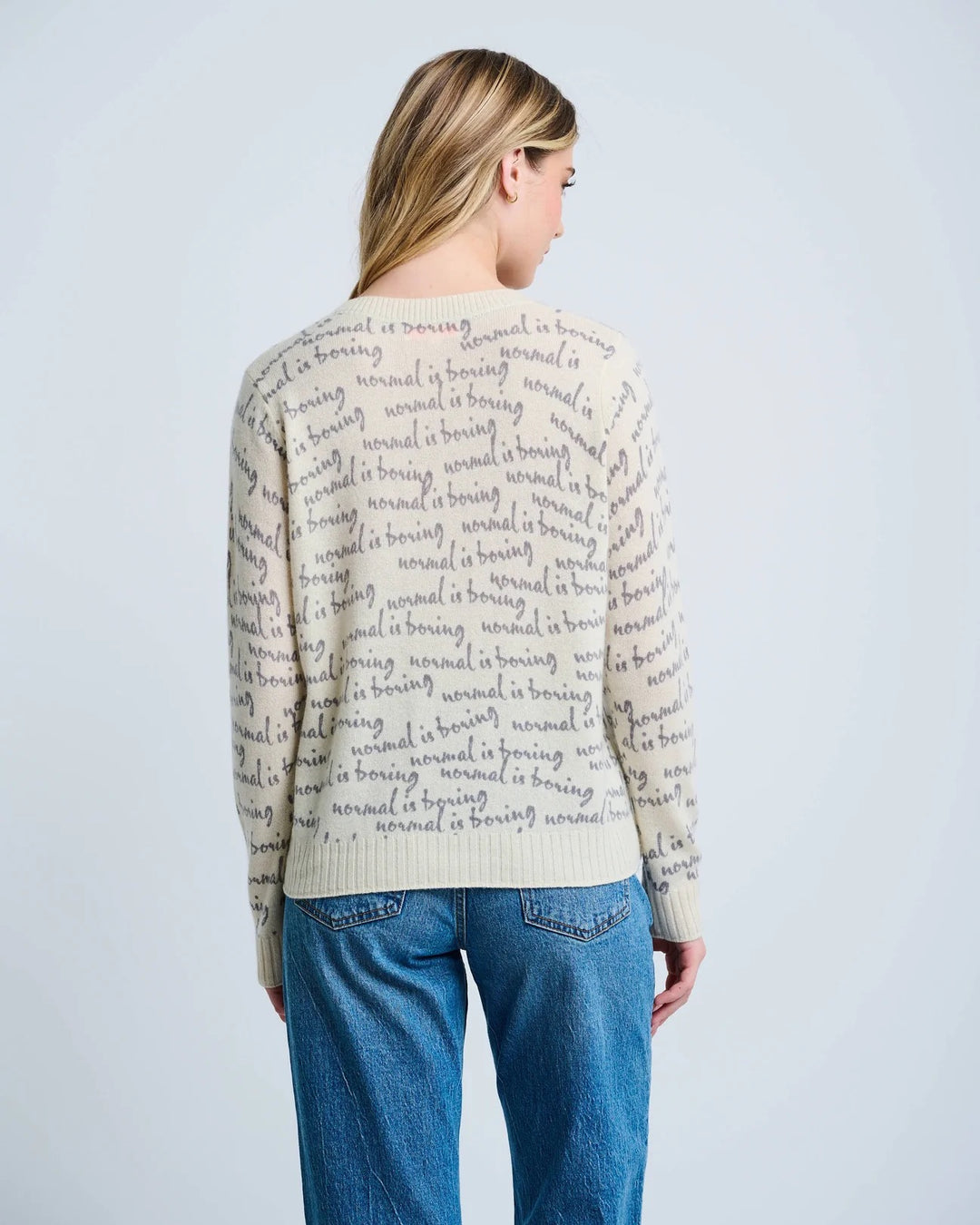 "Normal Is Boring" Sweater