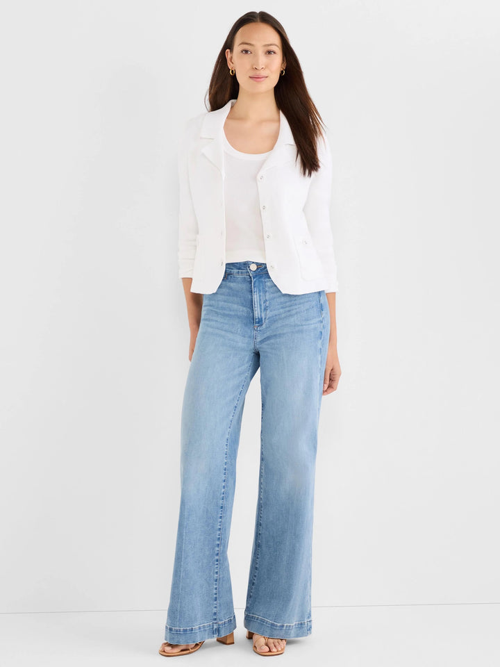 Milano White Knit Jacket