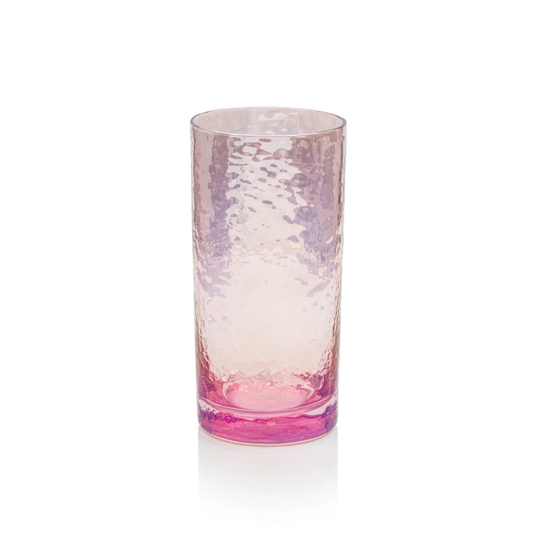 Luster HighBall Glass - pink