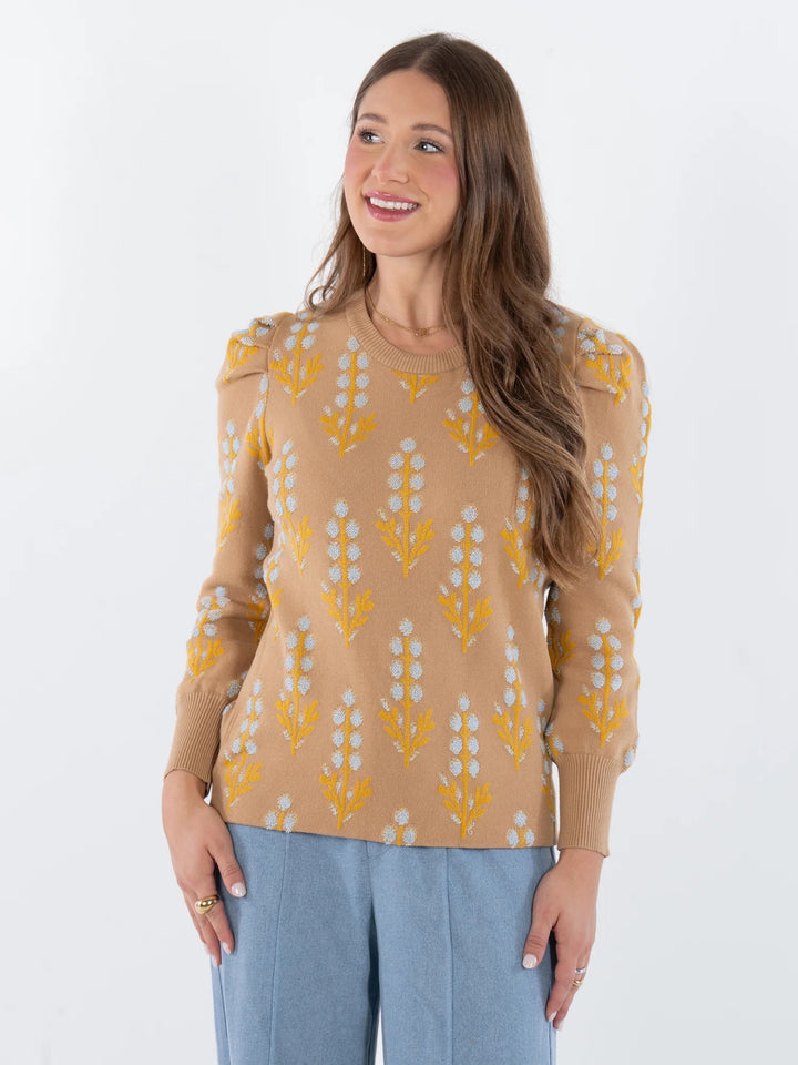 Julia Bluebonnet Sweater