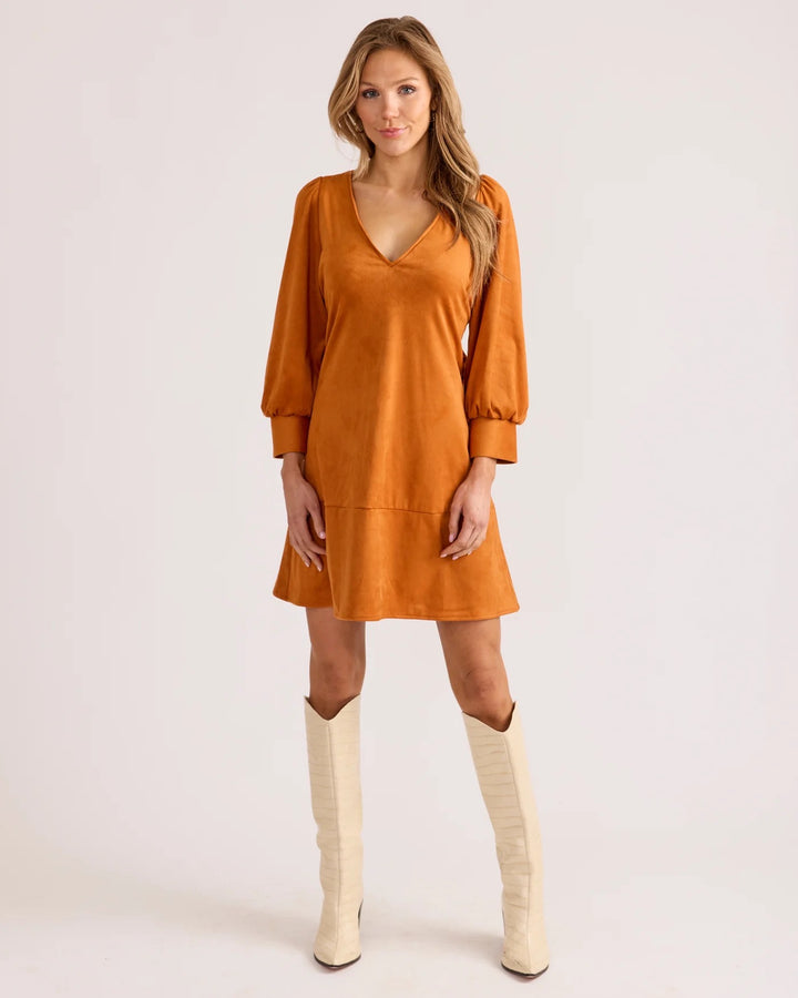 Pumpkin Carla Dress