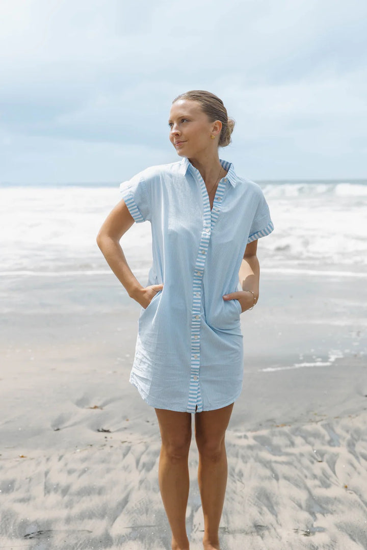 Riga Short Sleeve Dress