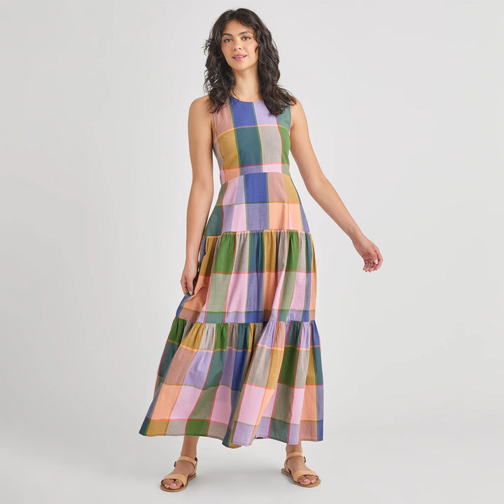 Parker Plaid Madras Dress