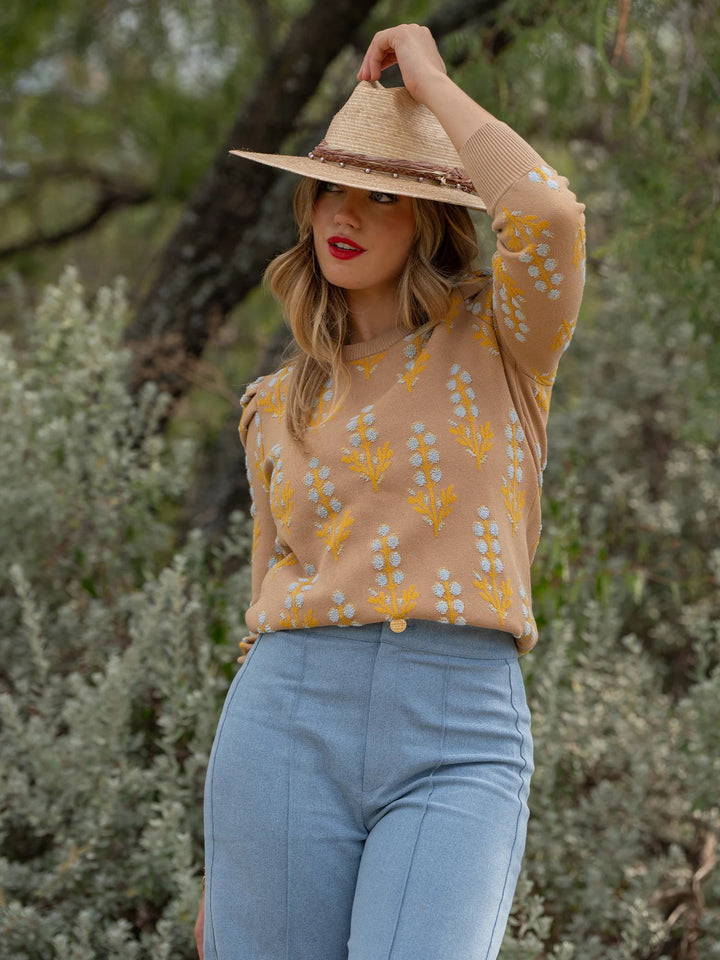 Julia Bluebonnet Sweater