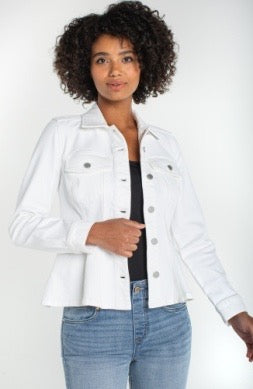 Fit & Flare Jean Jacket
