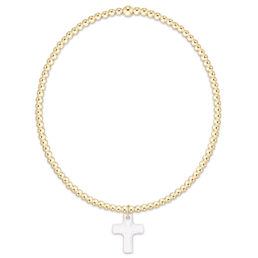 Classic 2mm Bracelet - Blessed Crystal Charm