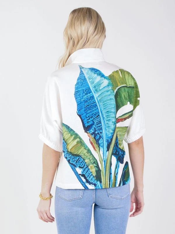 Poppy Bellamy Leaves Top