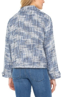 Button Front Boxy Jacket