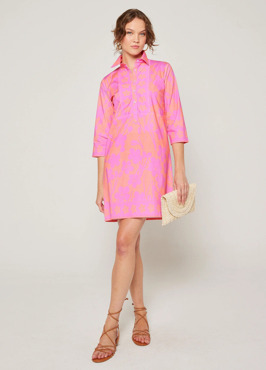 Charlie Petal Pink Shirtdress