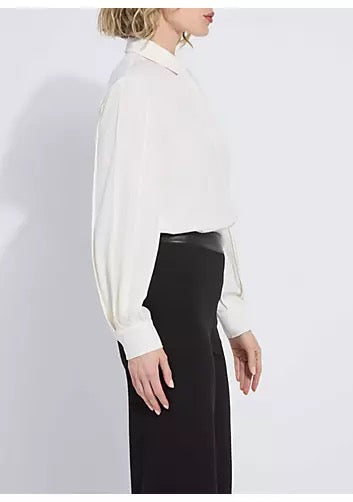 Ivette Pleated Sleeve Blouse