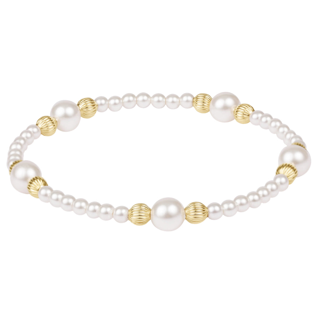 Purpose Pearl 6mm Dignity Pearl Bracelet