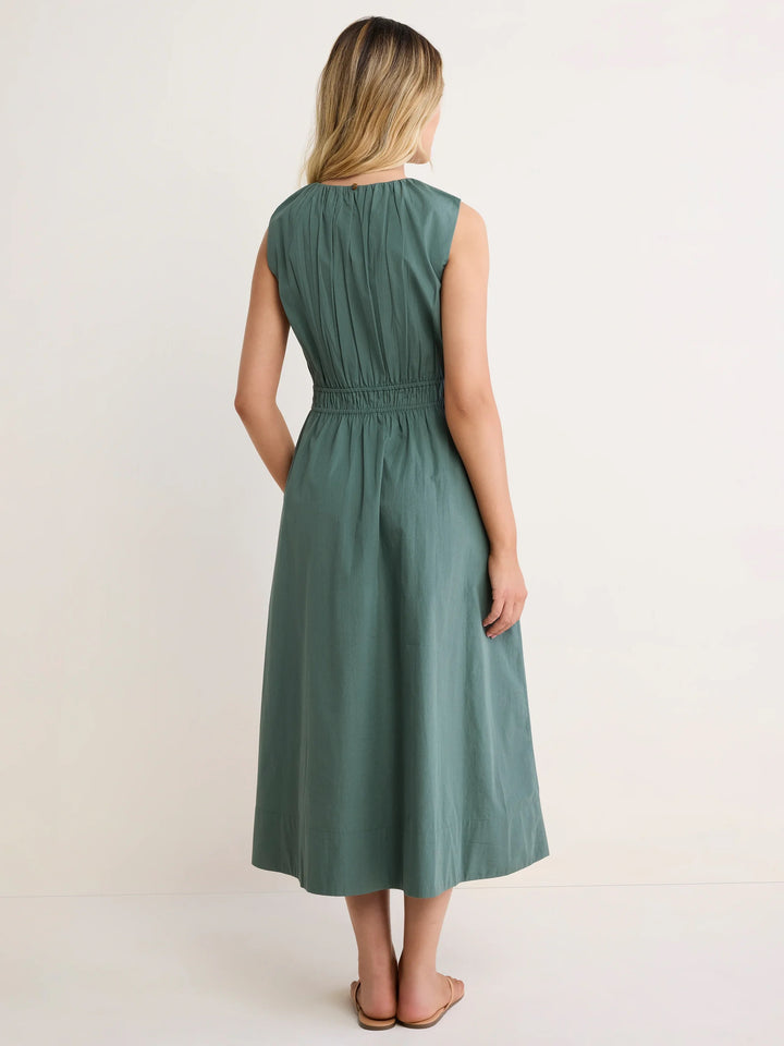 Poplin Palm Dakota Dress