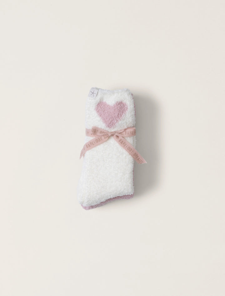 Heart Print Sock Set