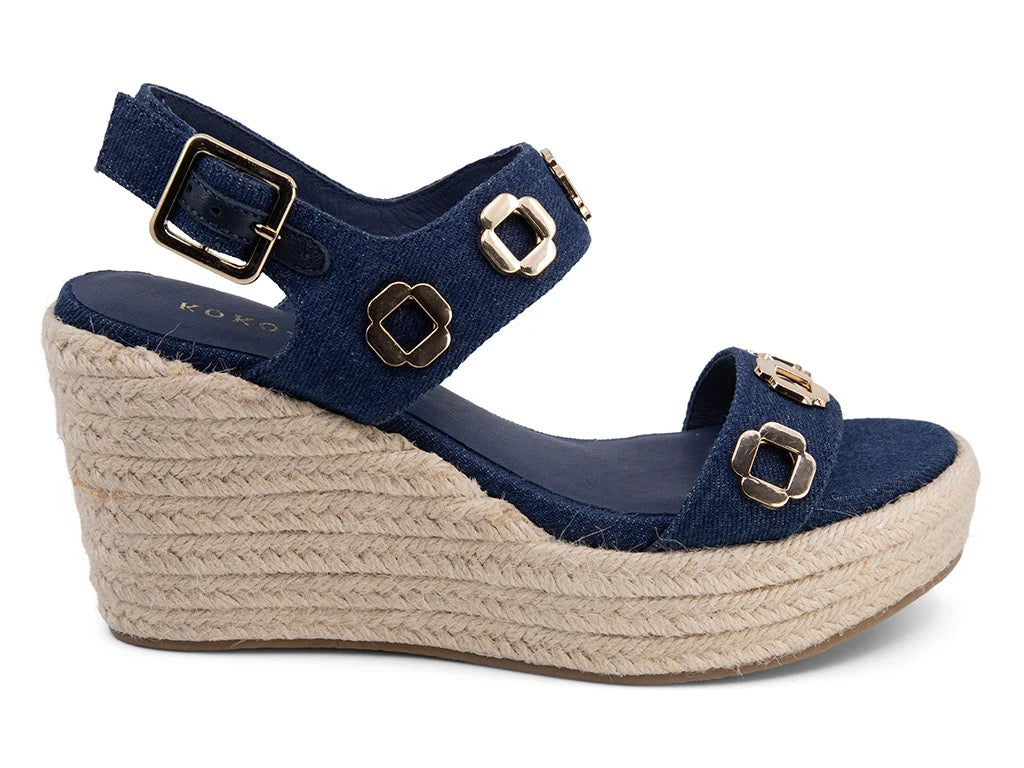 Echo Denim Sandal
