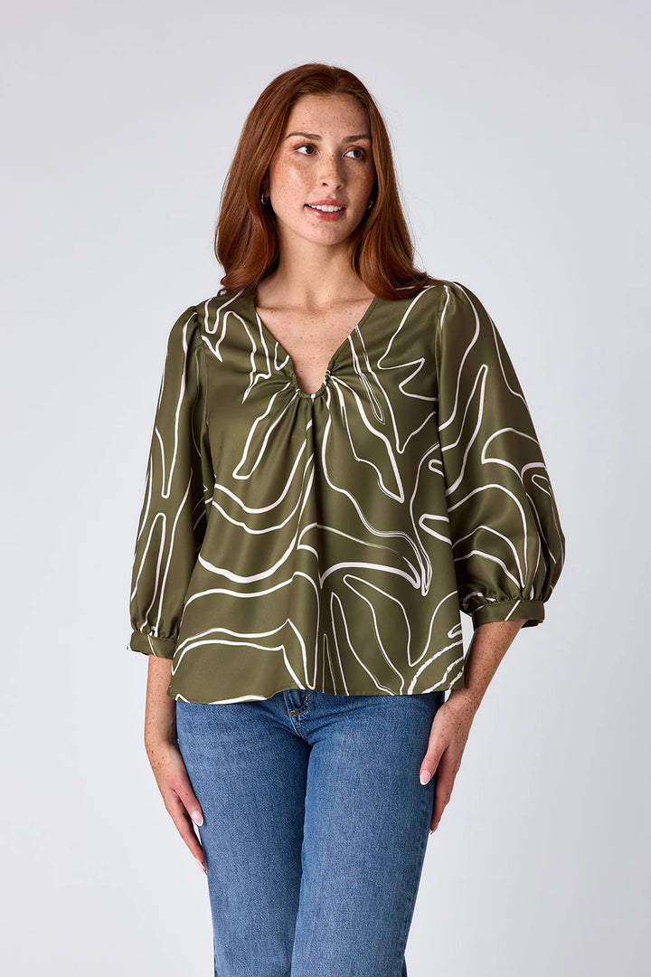 Alexis Dark Ivy Top