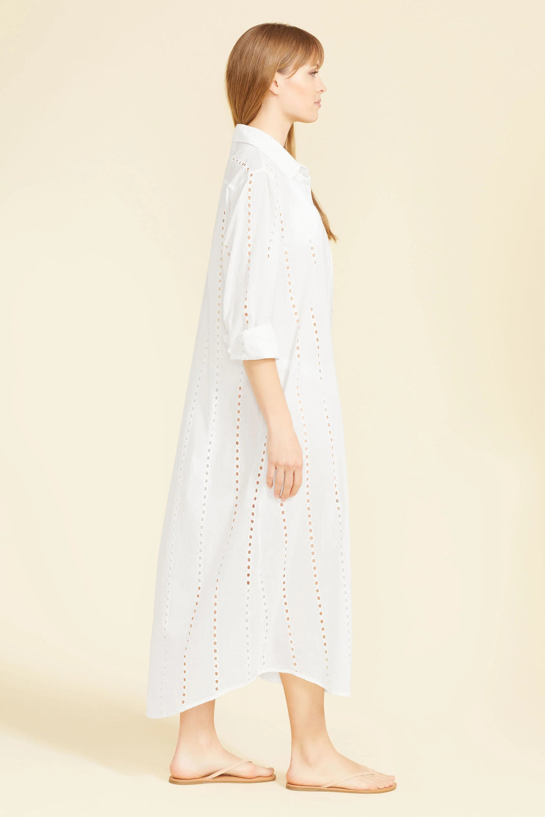 Positano Maxi Shirtdress