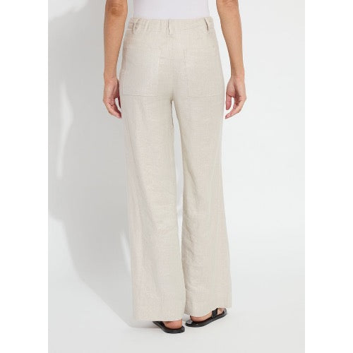 Garbriela 29.5" Linen Blend Pant