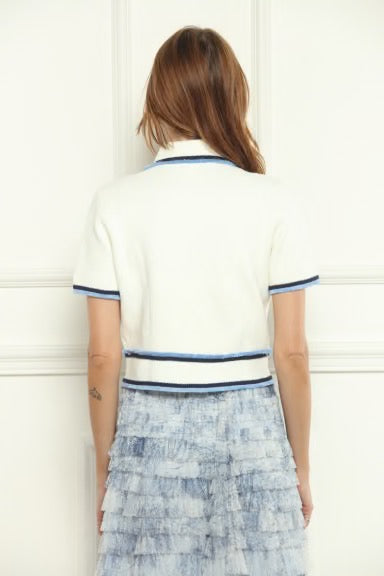 Short Sleeve Crop Jacket