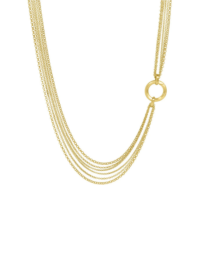 Crescent Chain Necklace