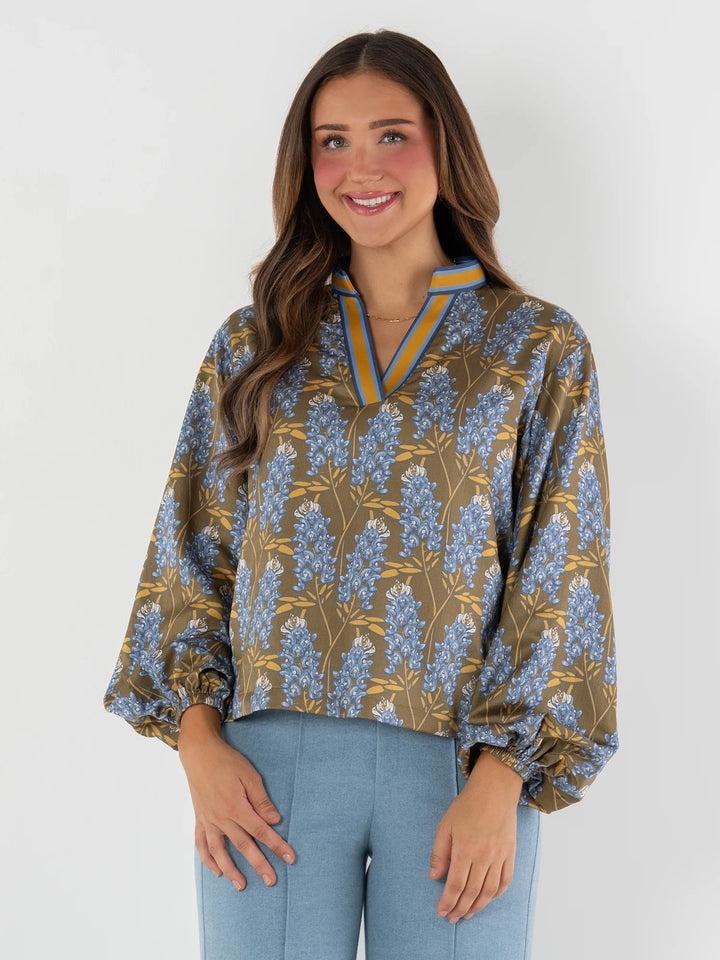 Blue Bonnet Lolli Top