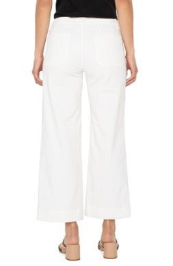 Corduroy 27" Wide Leg Pant