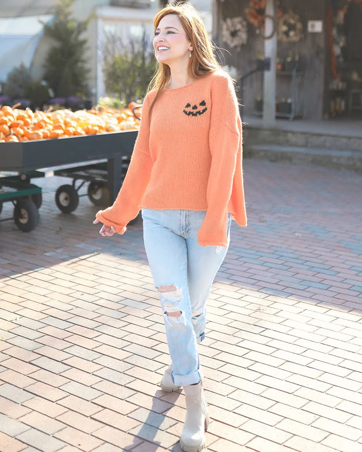 Jack-O-Latern Sweater