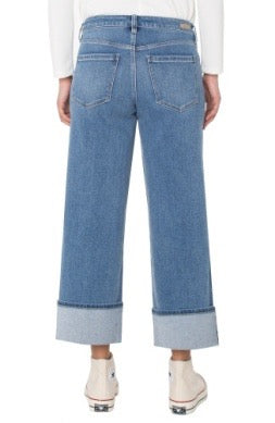 Morgan 27" Cuff Wide Jean